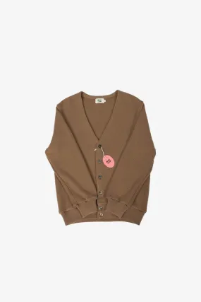 [ Maniac Golf ] Maniac Golf Merino Wool Cardigan_ Merino Wool Cardigan MILK BROWN