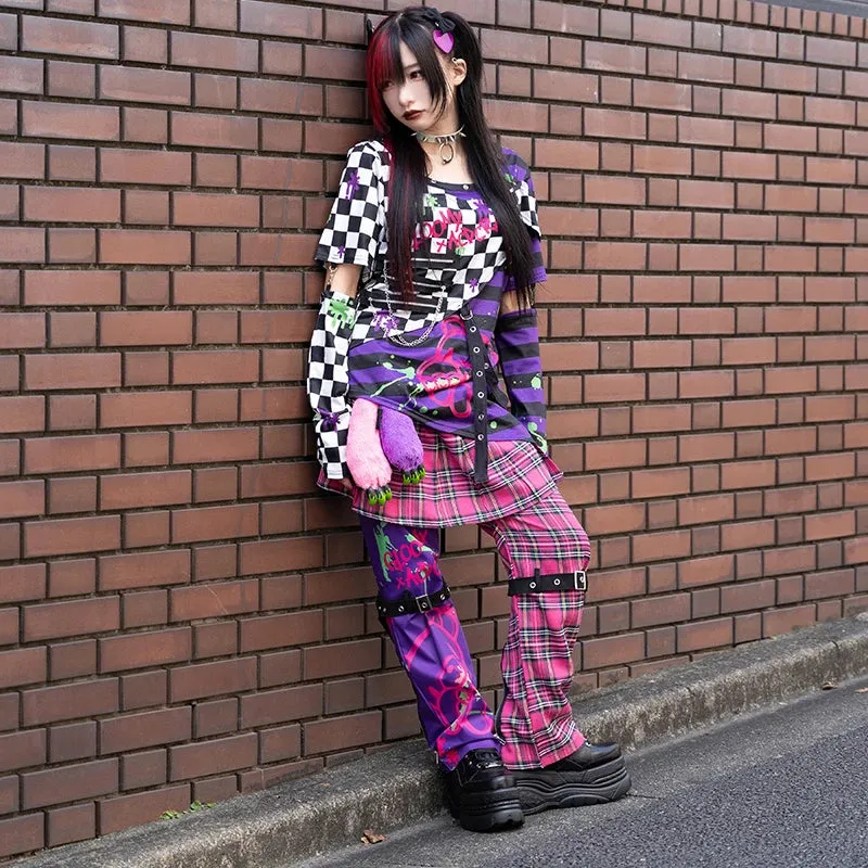 ACDC RAG & Gloomy Bear vivid trousers