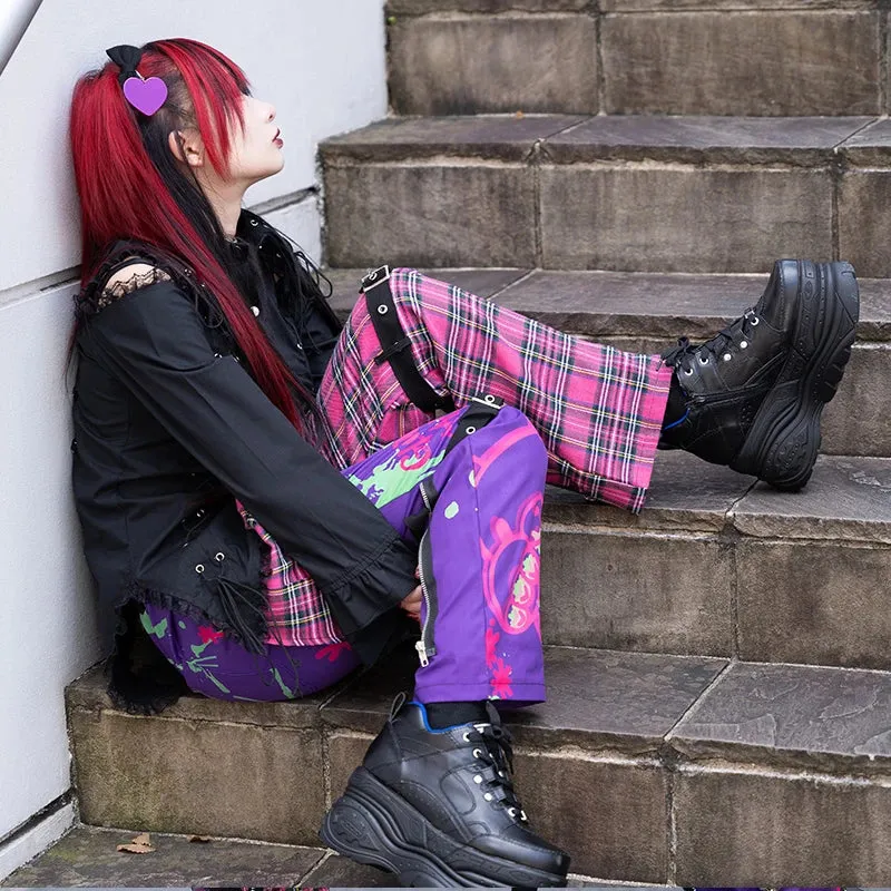 ACDC RAG & Gloomy Bear vivid trousers