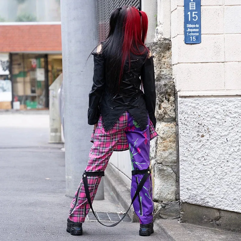 ACDC RAG & Gloomy Bear vivid trousers