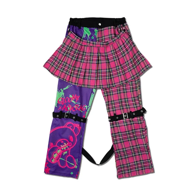 ACDC RAG & Gloomy Bear vivid trousers