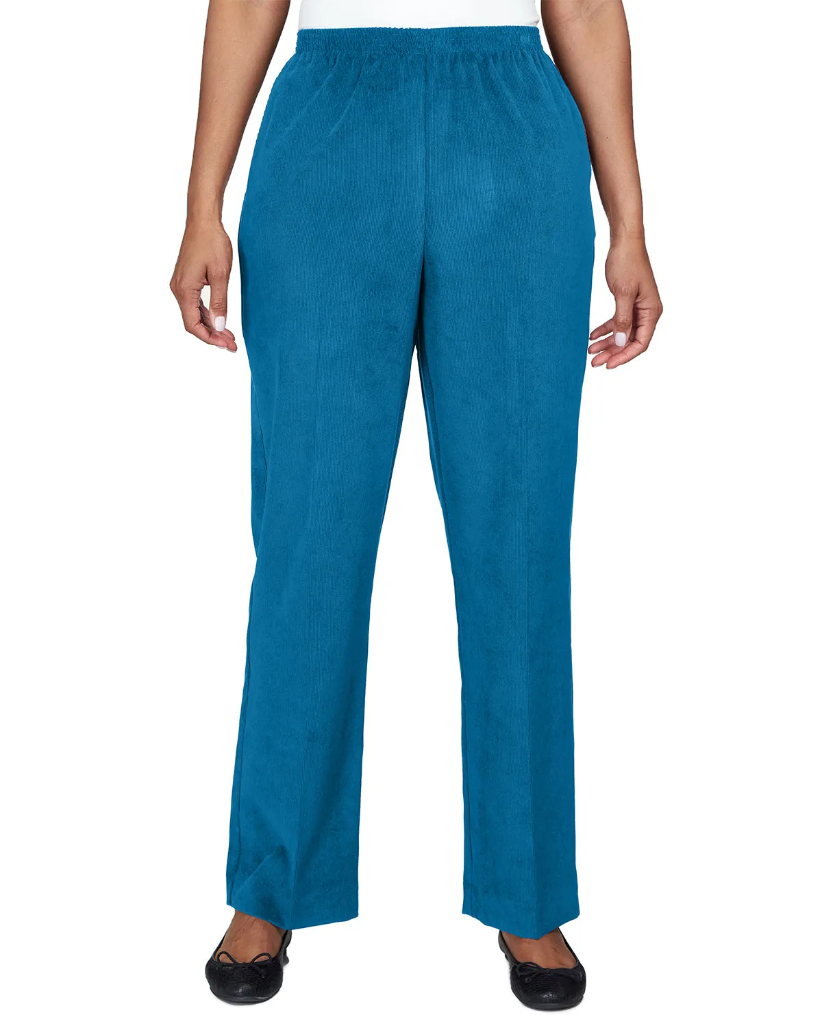 Alfred Dunner Proportioned Medium Corduroy Pant