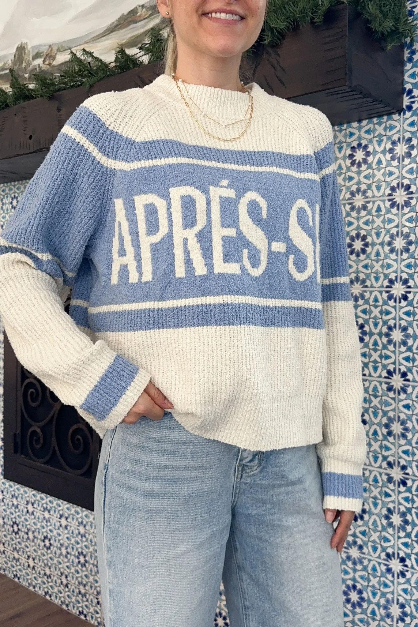 Après Ski Retro Pullover Sweater