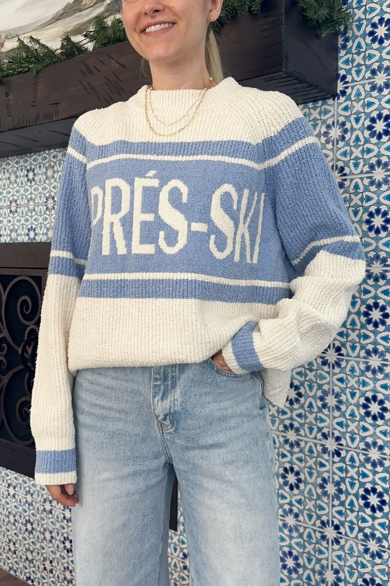 Après Ski Retro Pullover Sweater