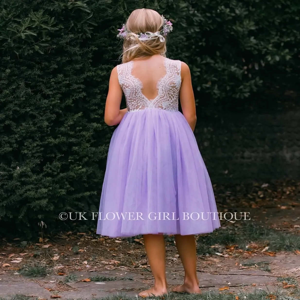 Baby Bohemian Classic Dress - Tea Length - Lilac