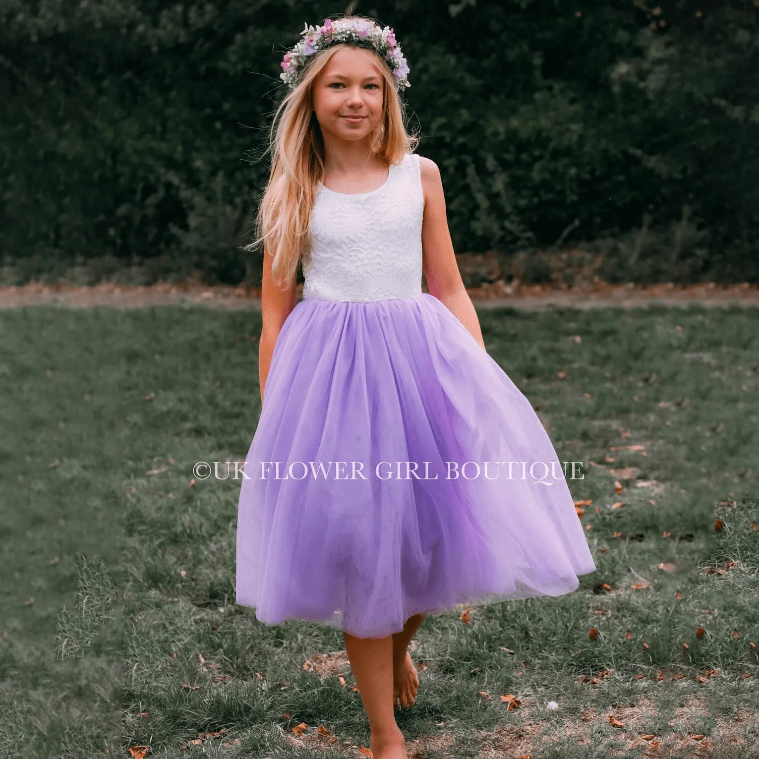 Baby Bohemian Classic Dress - Tea Length - Lilac