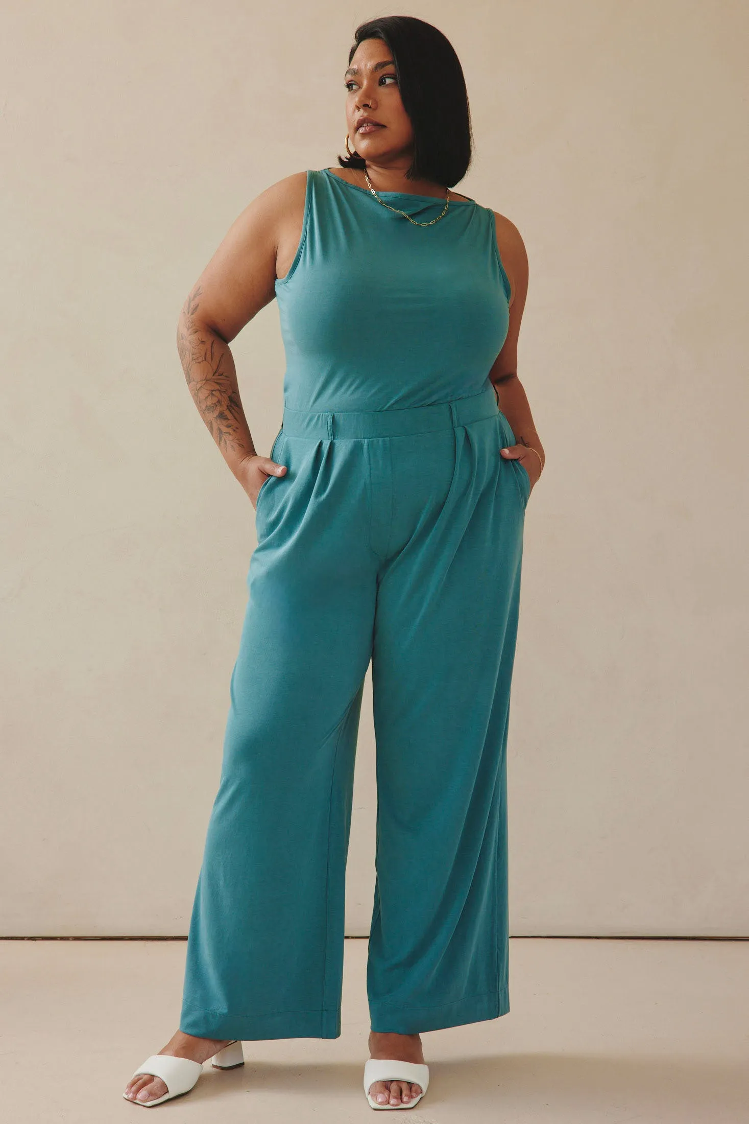 Bailey Pant - Teal