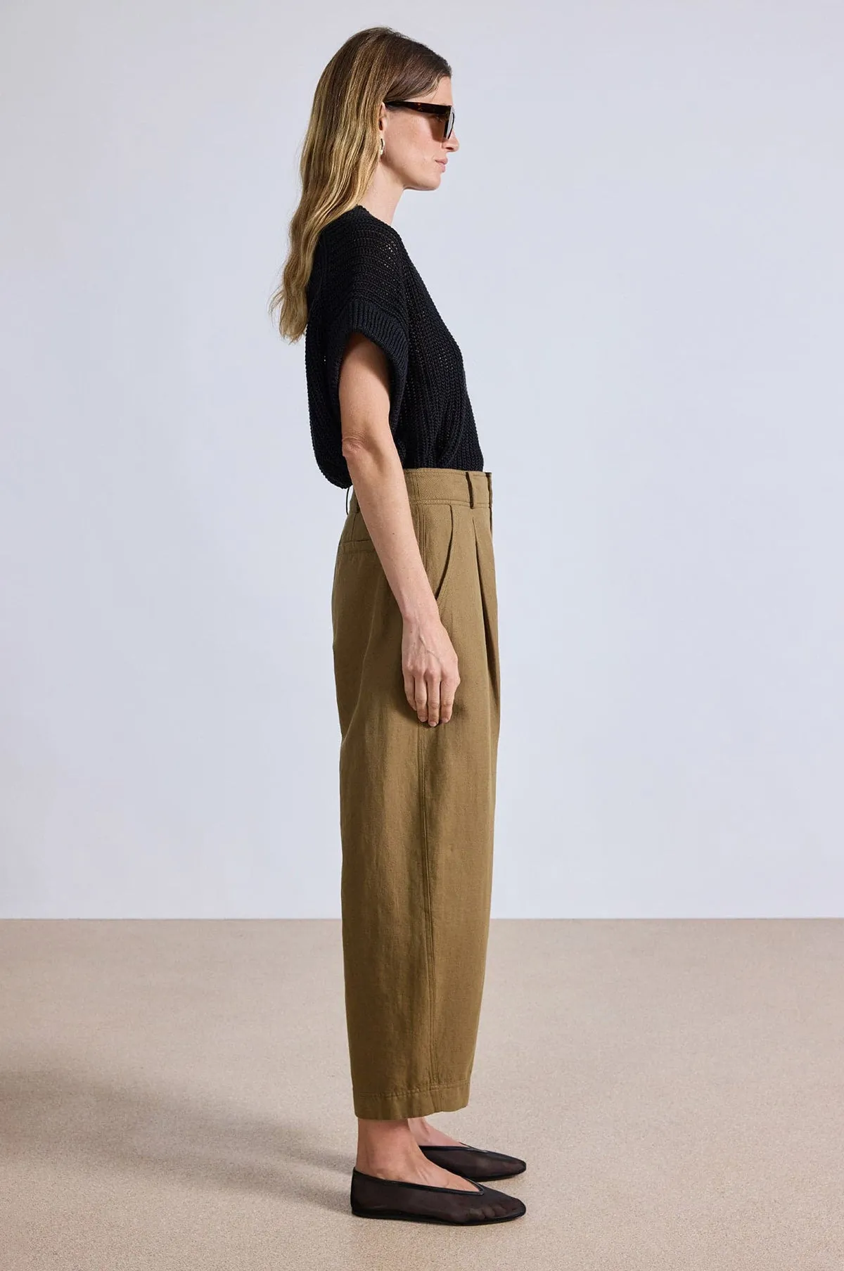 Bari Crop Trouser Toffee