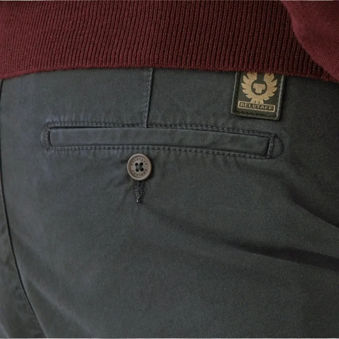 Belstaff Officer Chinos Black Trousers