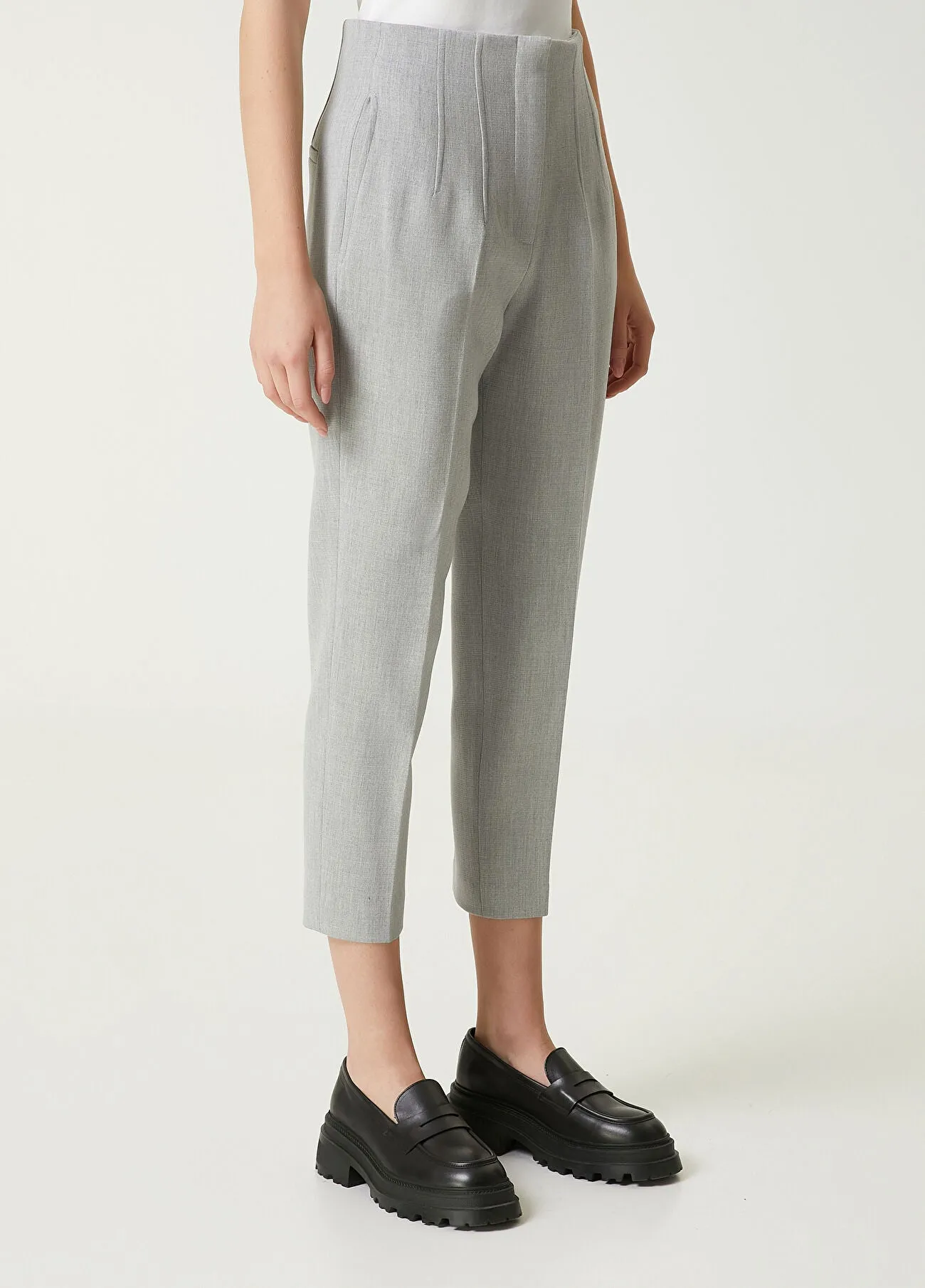 Beymen Club Cigarette Pants Light Grey