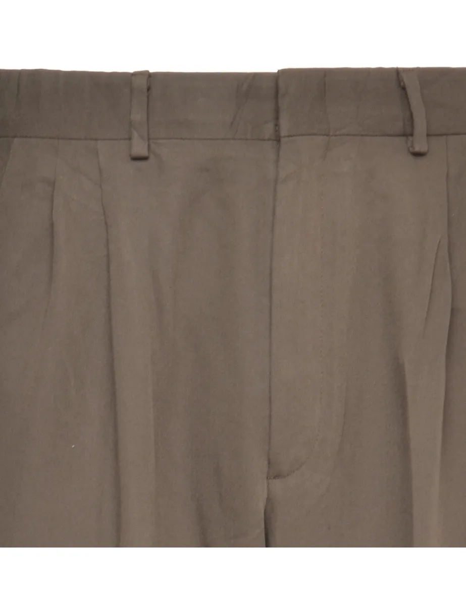 Beyond Retro Reworked Lewis Cropped Smart Trousers - W33