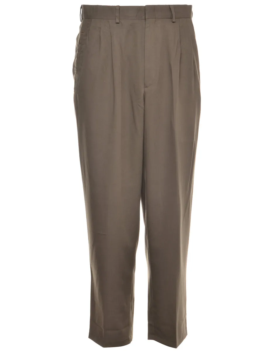 Beyond Retro Reworked Lewis Cropped Smart Trousers - W33