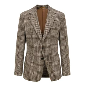 BRITISH WOOL TWEED BLAZER - A.MOON