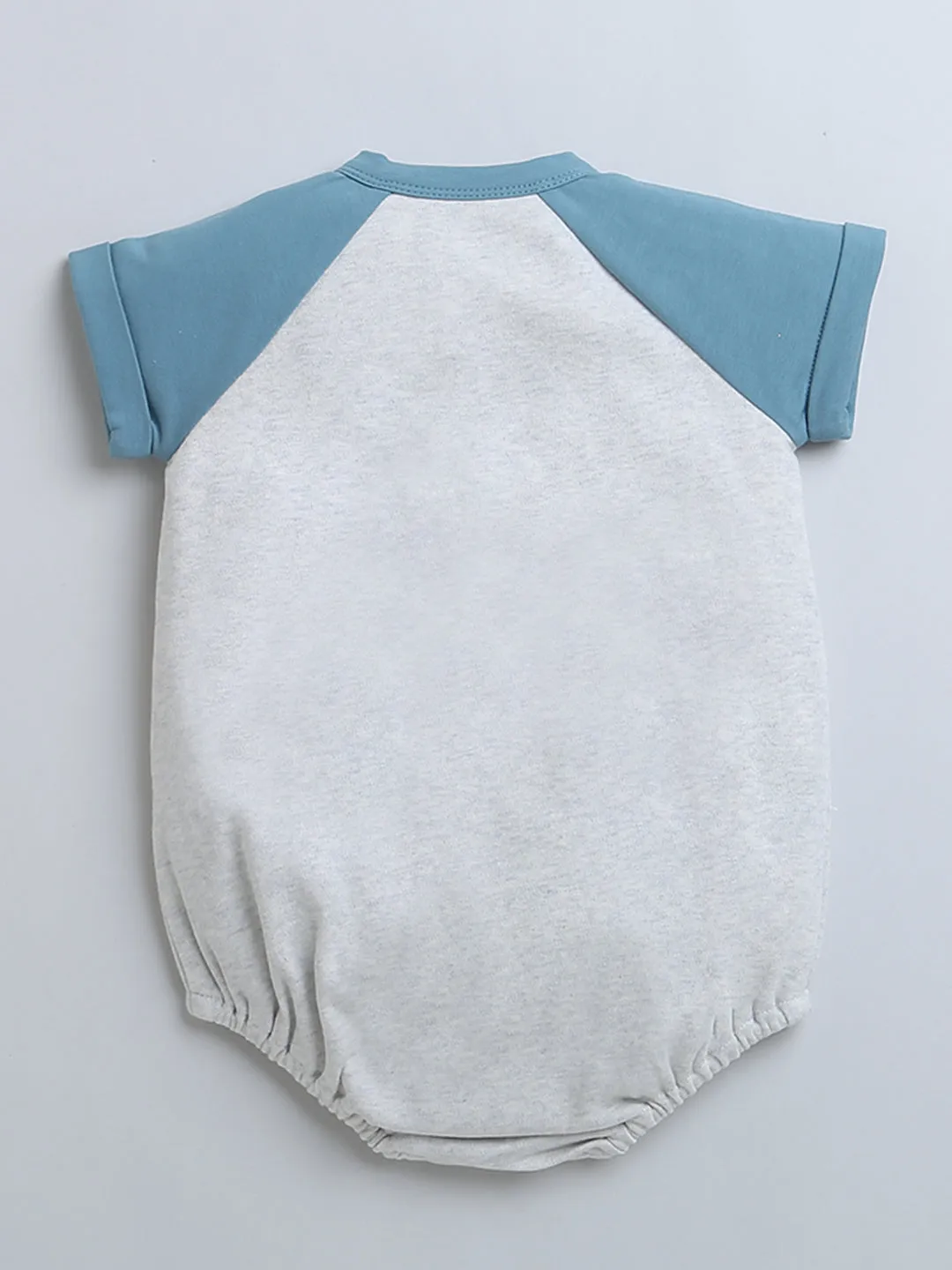 Bunny Printed Bodysuit For Unisex Baby.