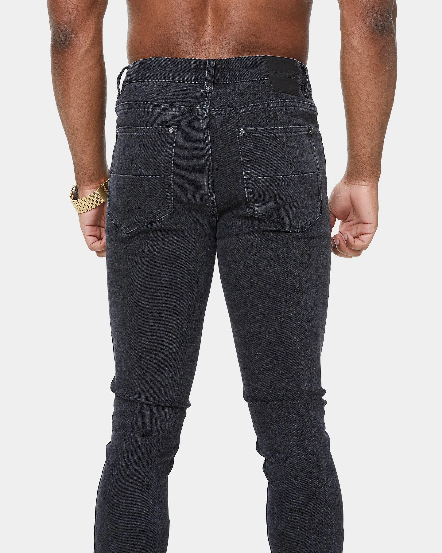 Carré Tradition Skinny Jean Washed Black