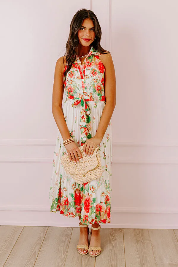 Charm And Charisma Floral Midi