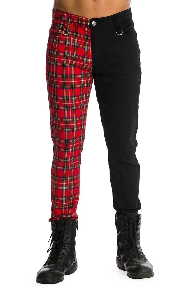 Contrast Check Trousers