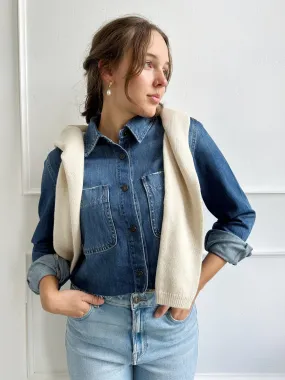 Cropped Denim Jacket