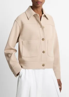 Cropped Jacket (Sandbar)