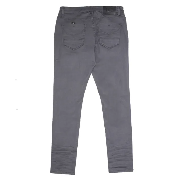 Cutty Grey Denim Coated Jeans