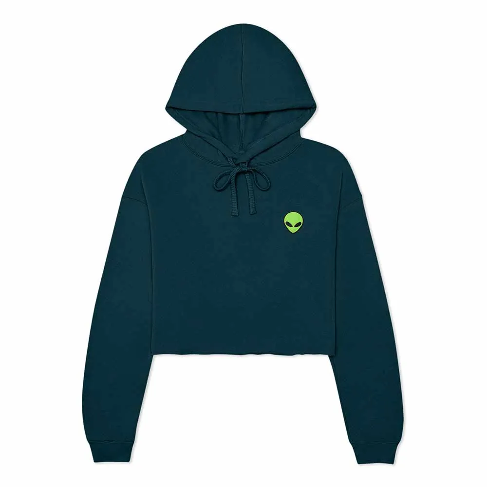 Dalix Alien Cropped Hoodie