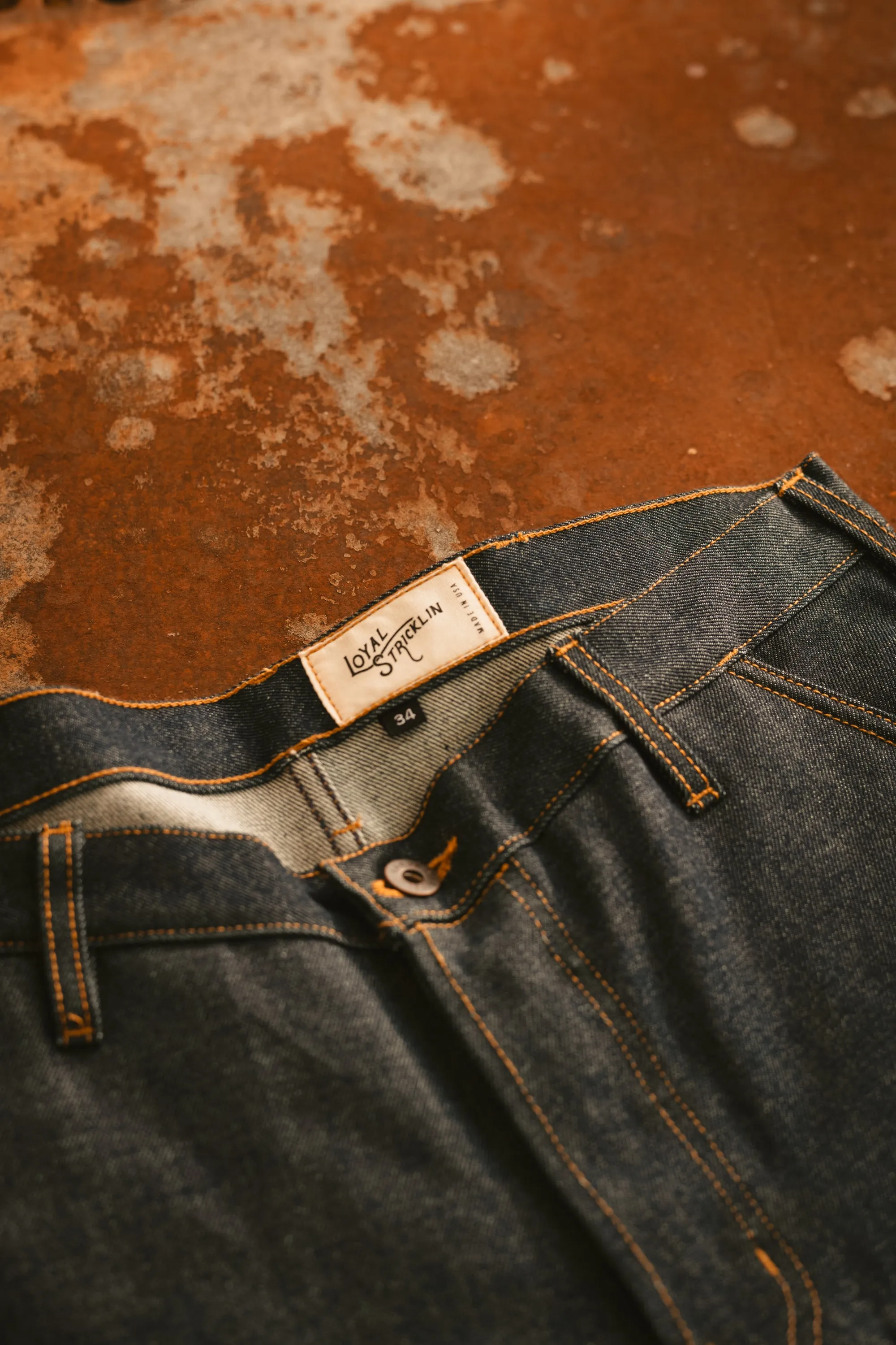 Denim Trouser - 14oz Vidalia Mills Selvedge Denim