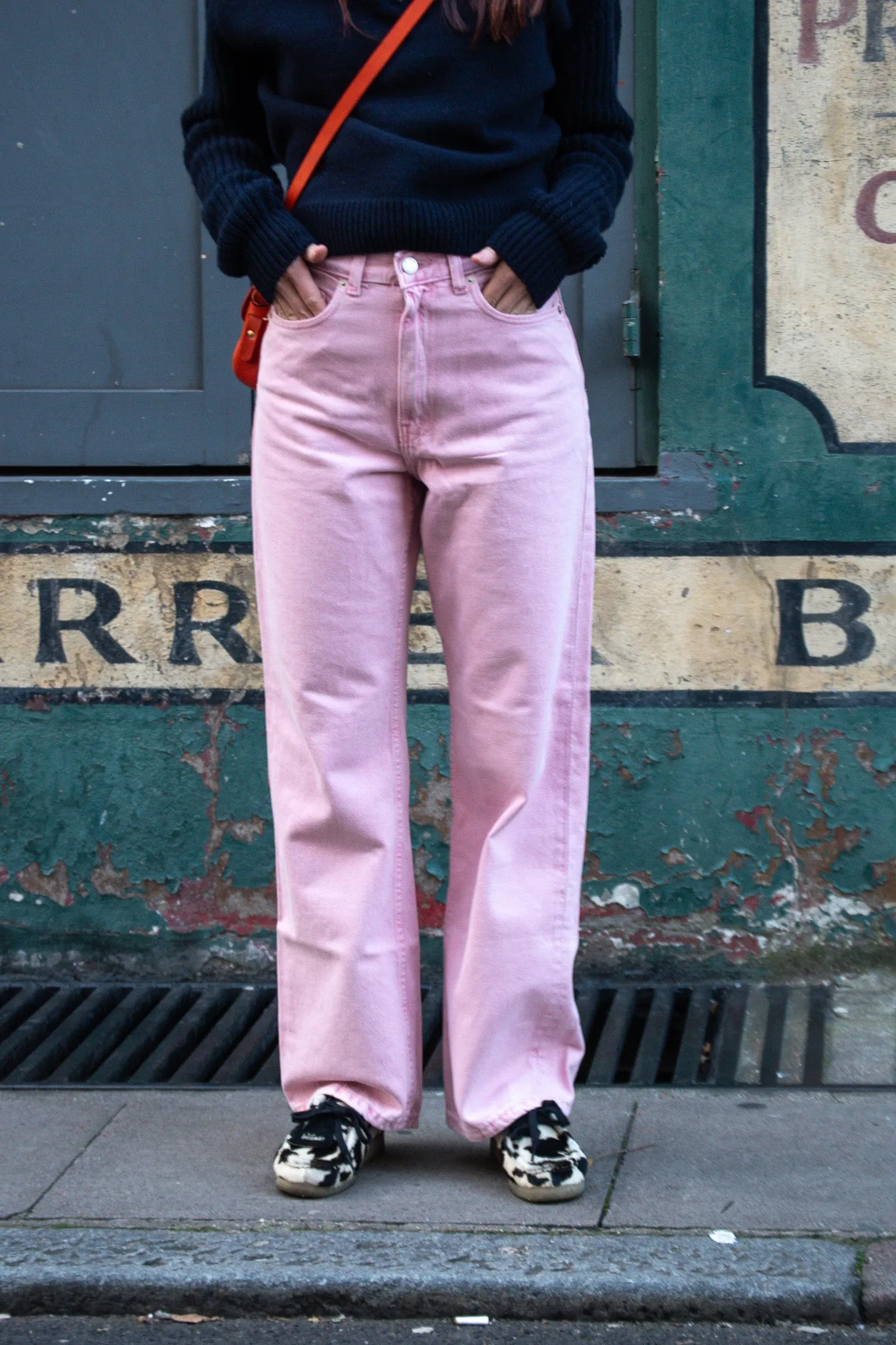 Dr Denim Echo Washed Pink Jeans