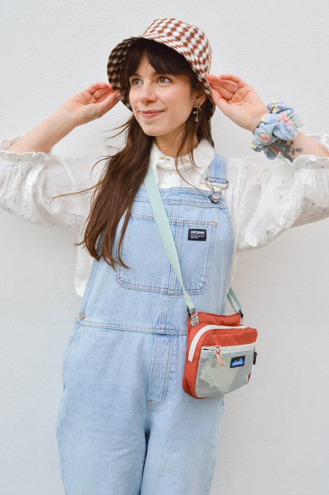 Dr Denim Lydia Stream Light Worn Dungarees