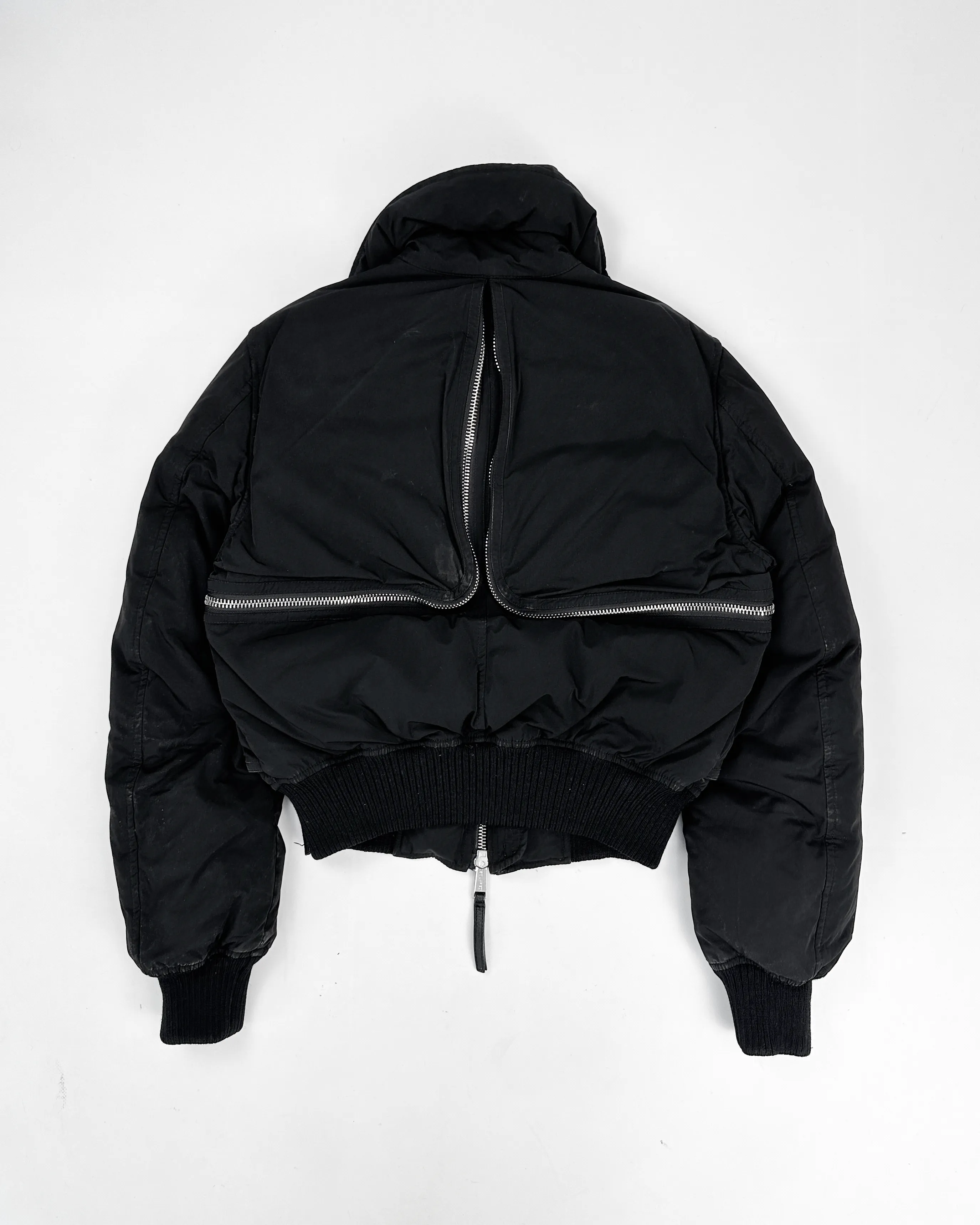 Dsquared2 Black Utility Cropped Jacket 2000's