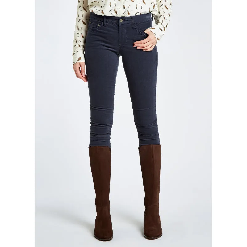 Dubarry Honeysuckle Ladies Stretch Pincord Jeans - Indigo