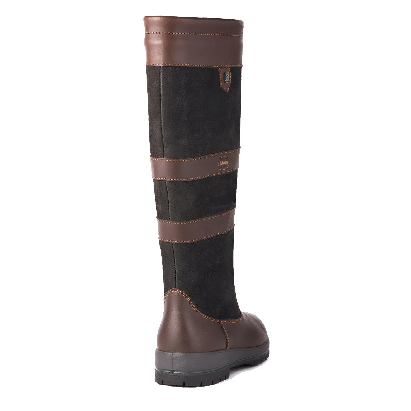 Dubarry Womens Galway Gore-Tex Extrafit Leather Boot Black / Brown