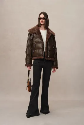 Faye Large Fur Collar Down Jacket