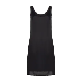 FK400 - full slip with tiny lace edge, nylon