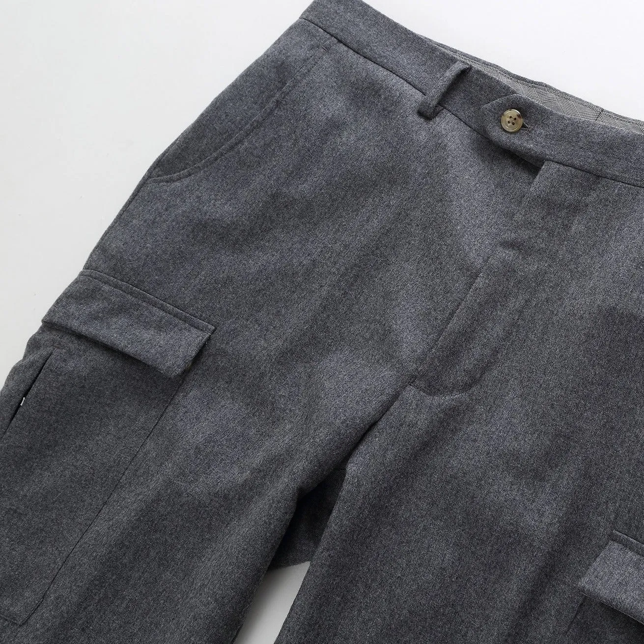 FLANNEL CARGO TROUSERS - VBC