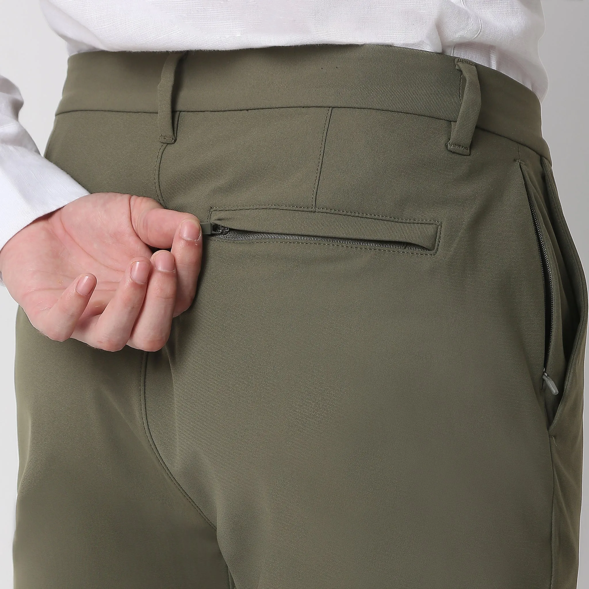 FluidX™ Pants - Wrinkle Free 4-way Stretch made with exclusive CIEM®- Mid Rise