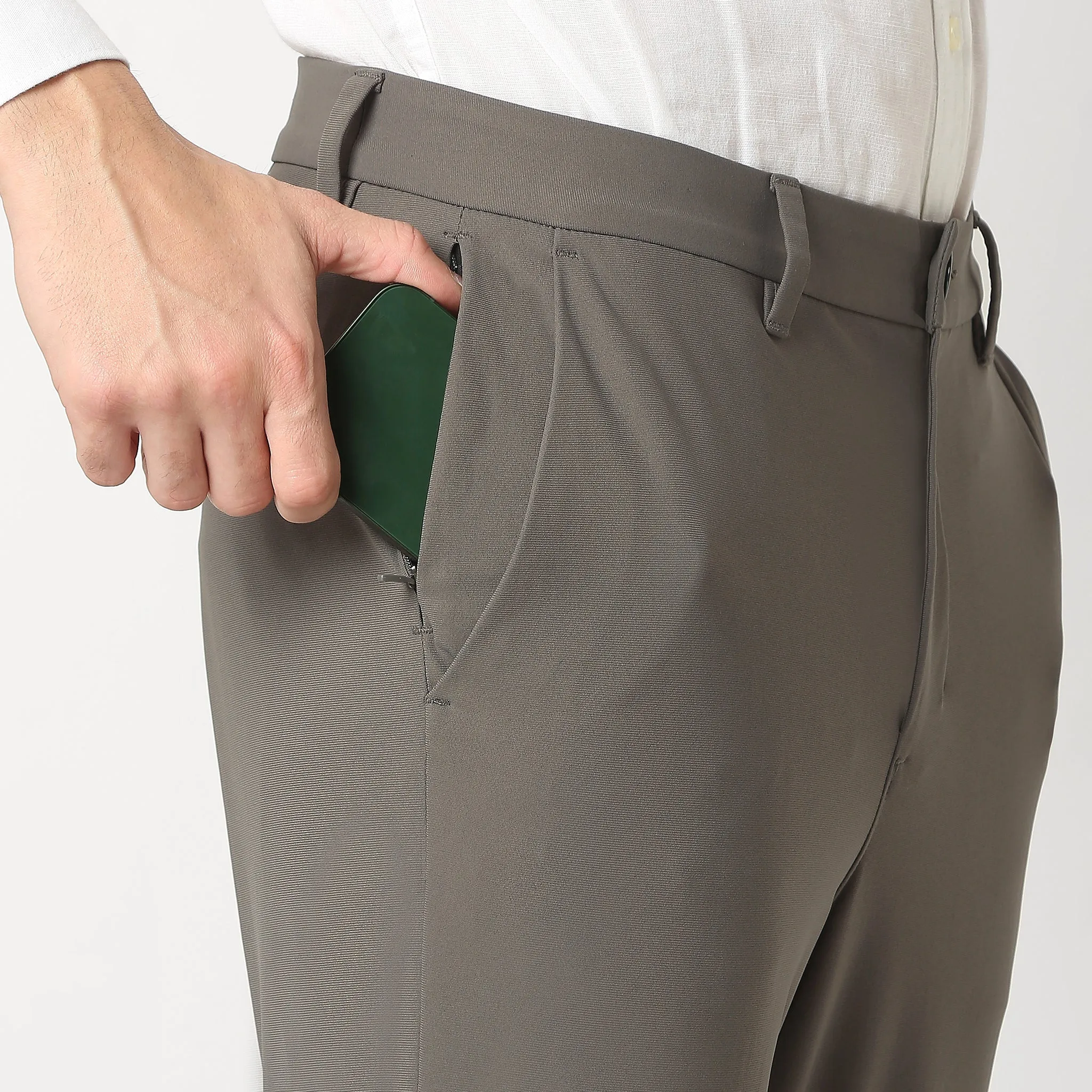 FluidX™ Pants - Wrinkle Free 4-way Stretch made with exclusive CIEM®- Mid Rise