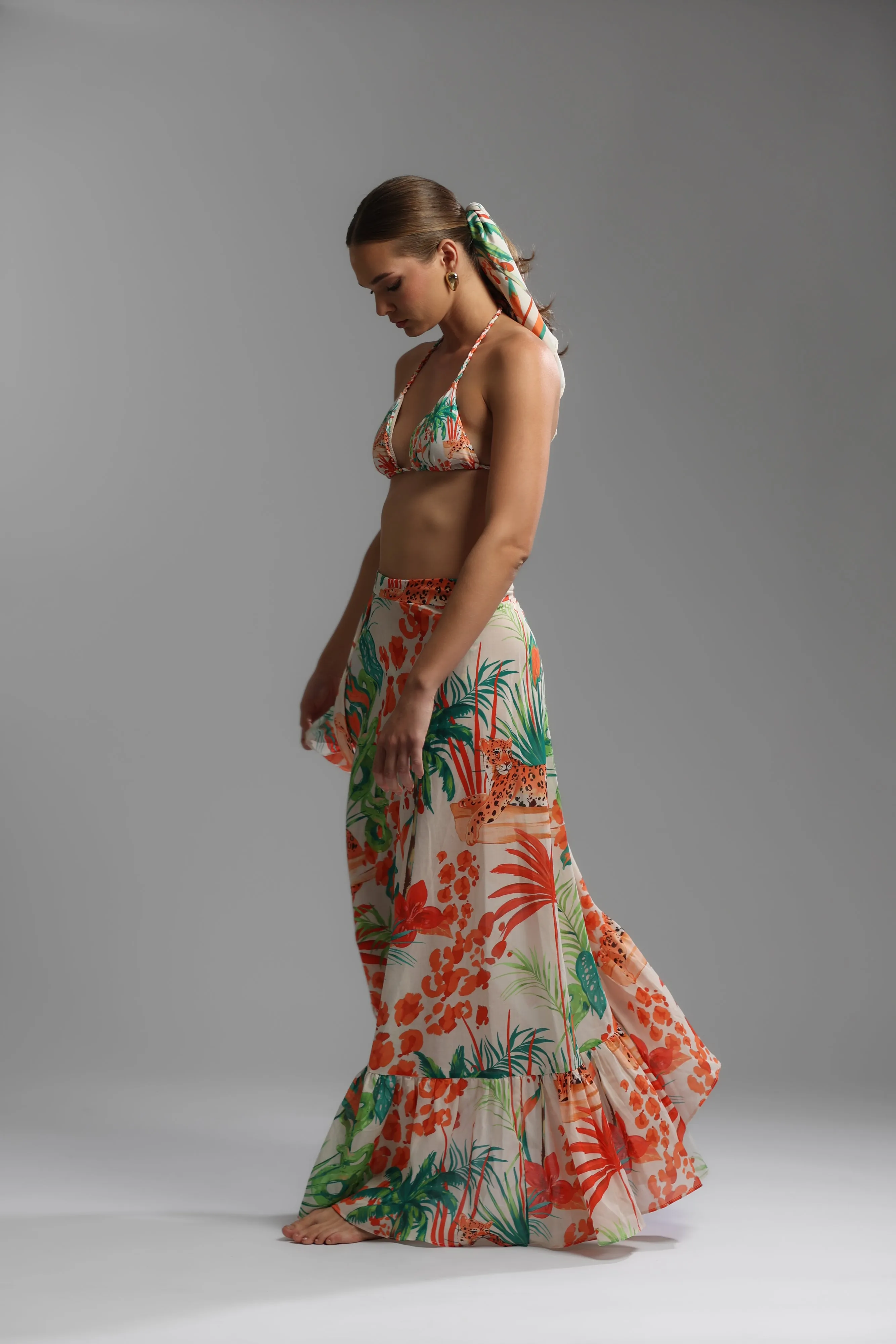 FR Jungle 1701 Wrap Skirt