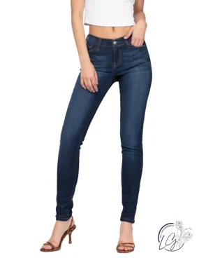 Gracie Mid-Rise Basic Skinny by Judy Blue