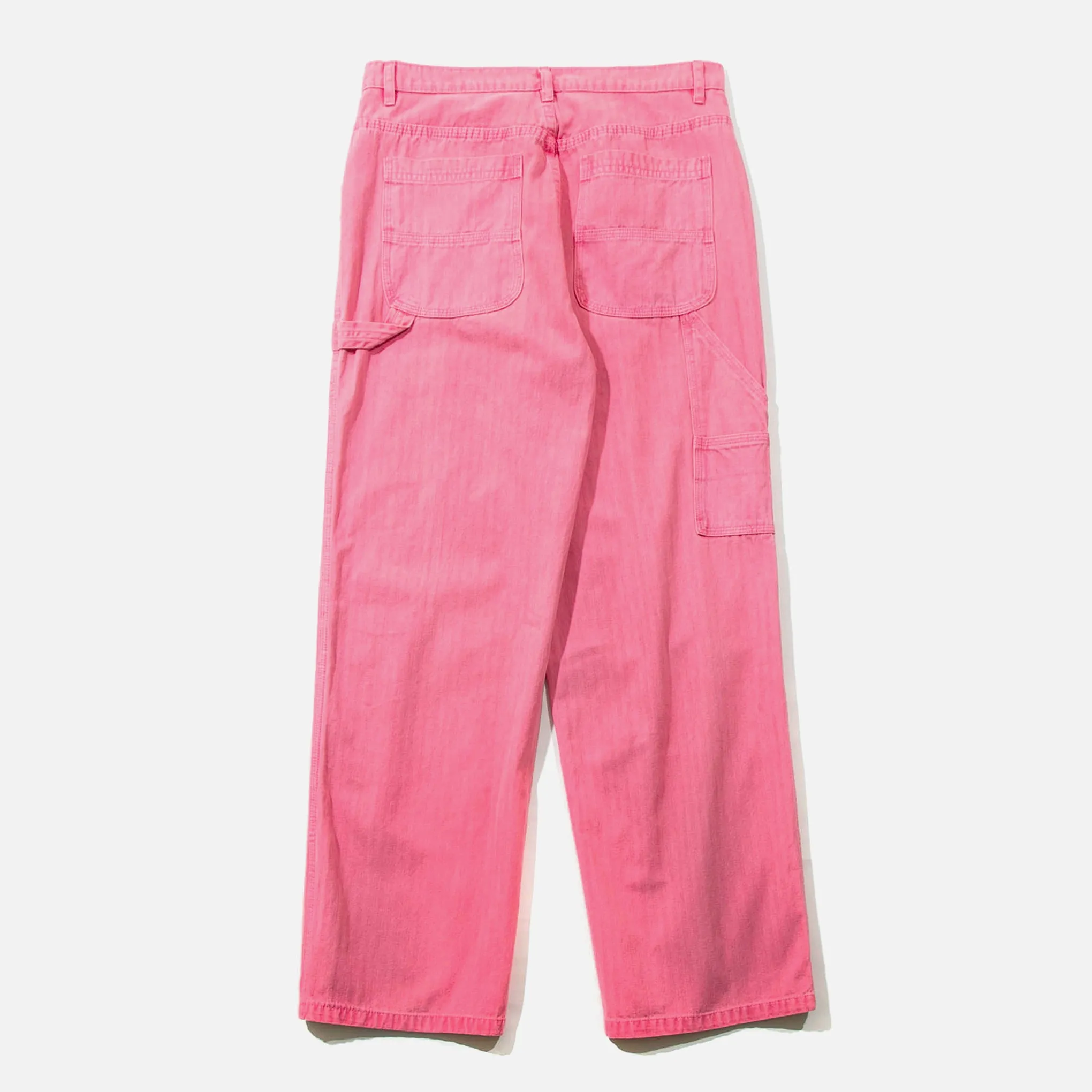 Herringbone Utility Pant - Pink