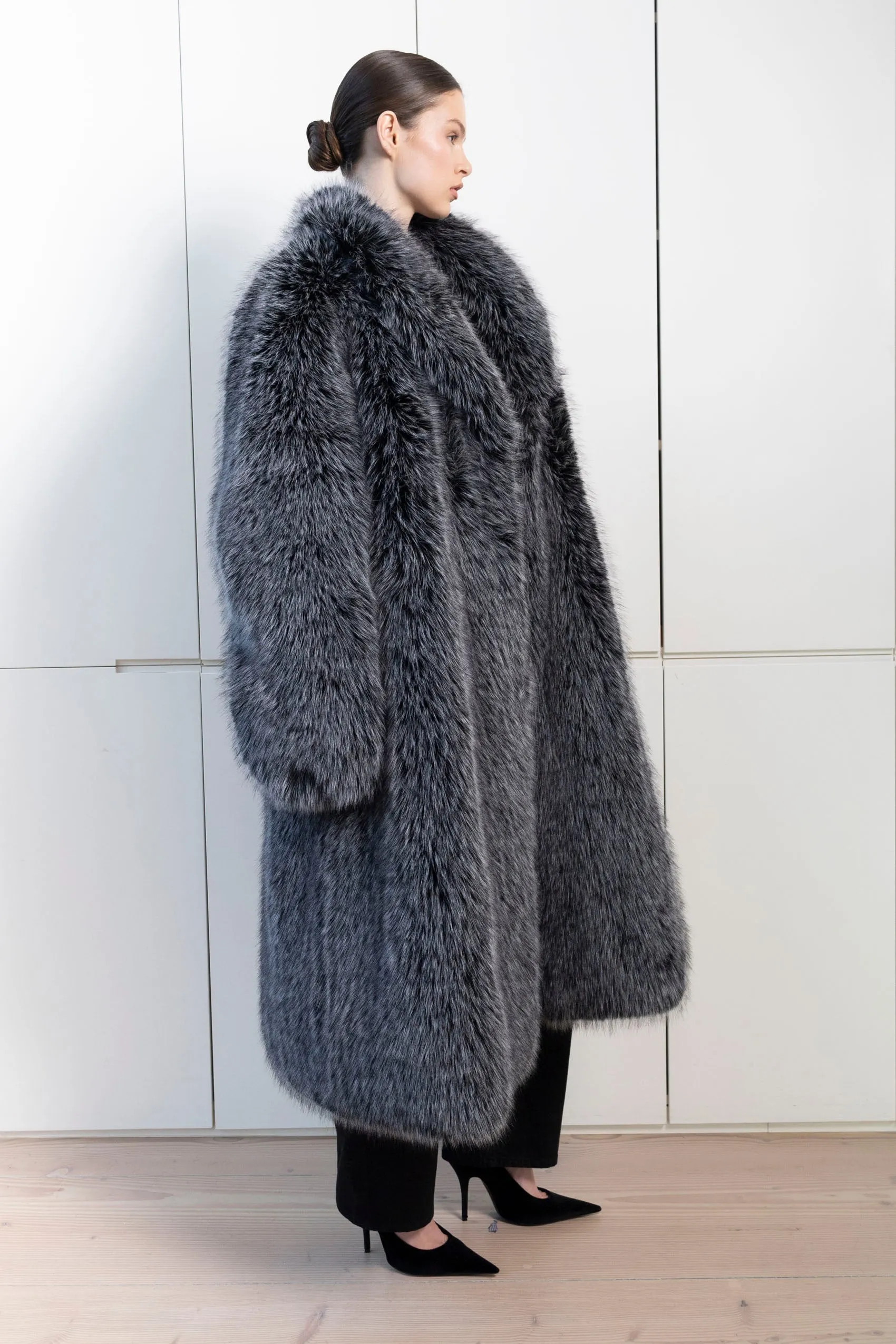 Holly Fur Long Coat