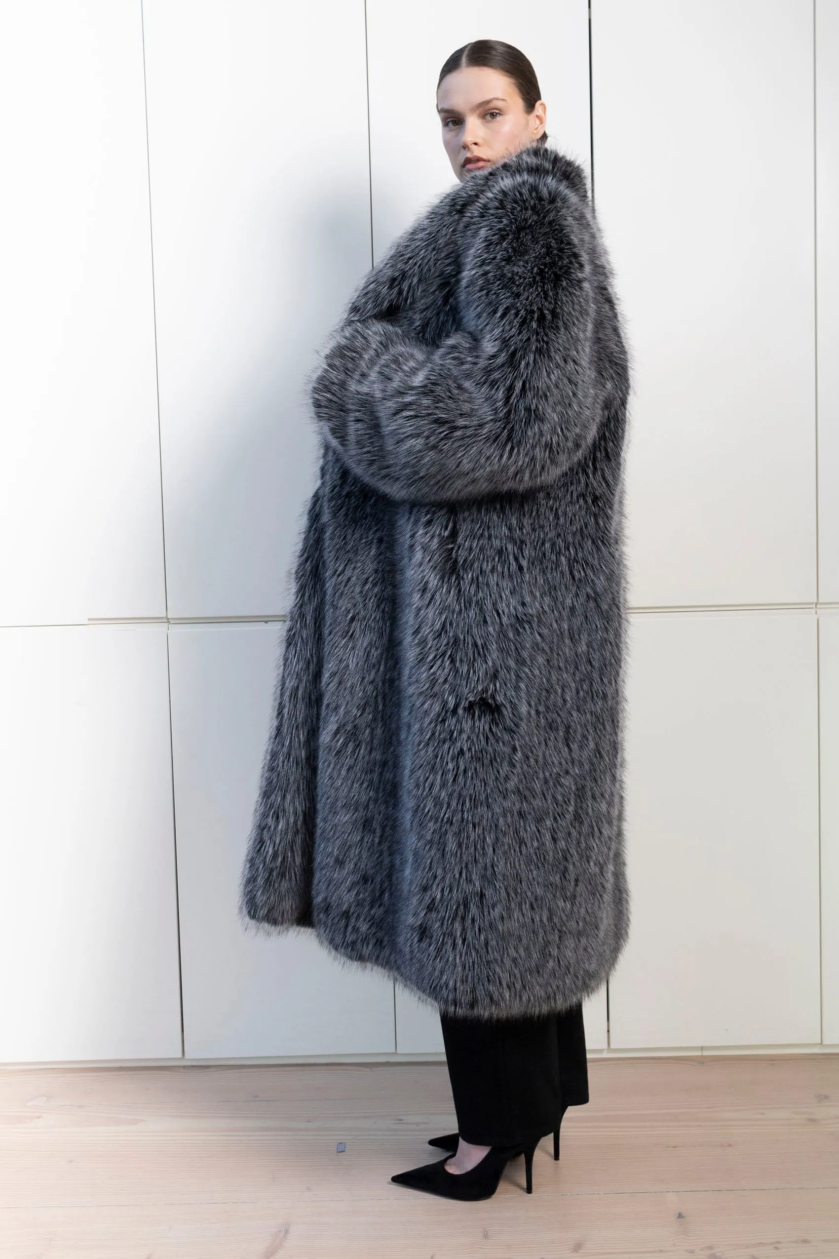 Holly Fur Long Coat