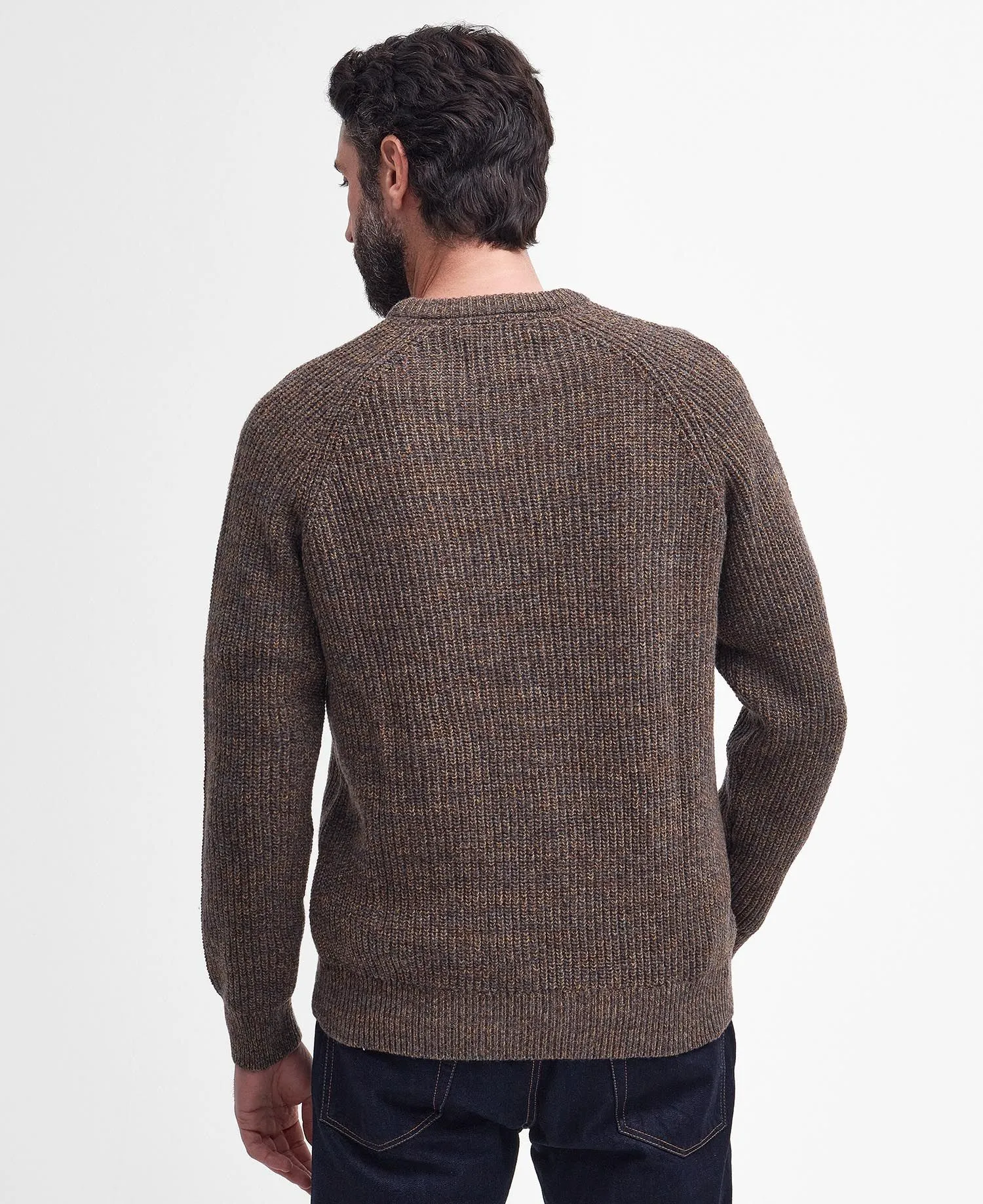 Horseford Crew Neck Jumper - Sandstone