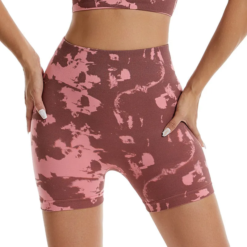 INSTOCK - printed seamless high waist hip camouflage yoga pants &