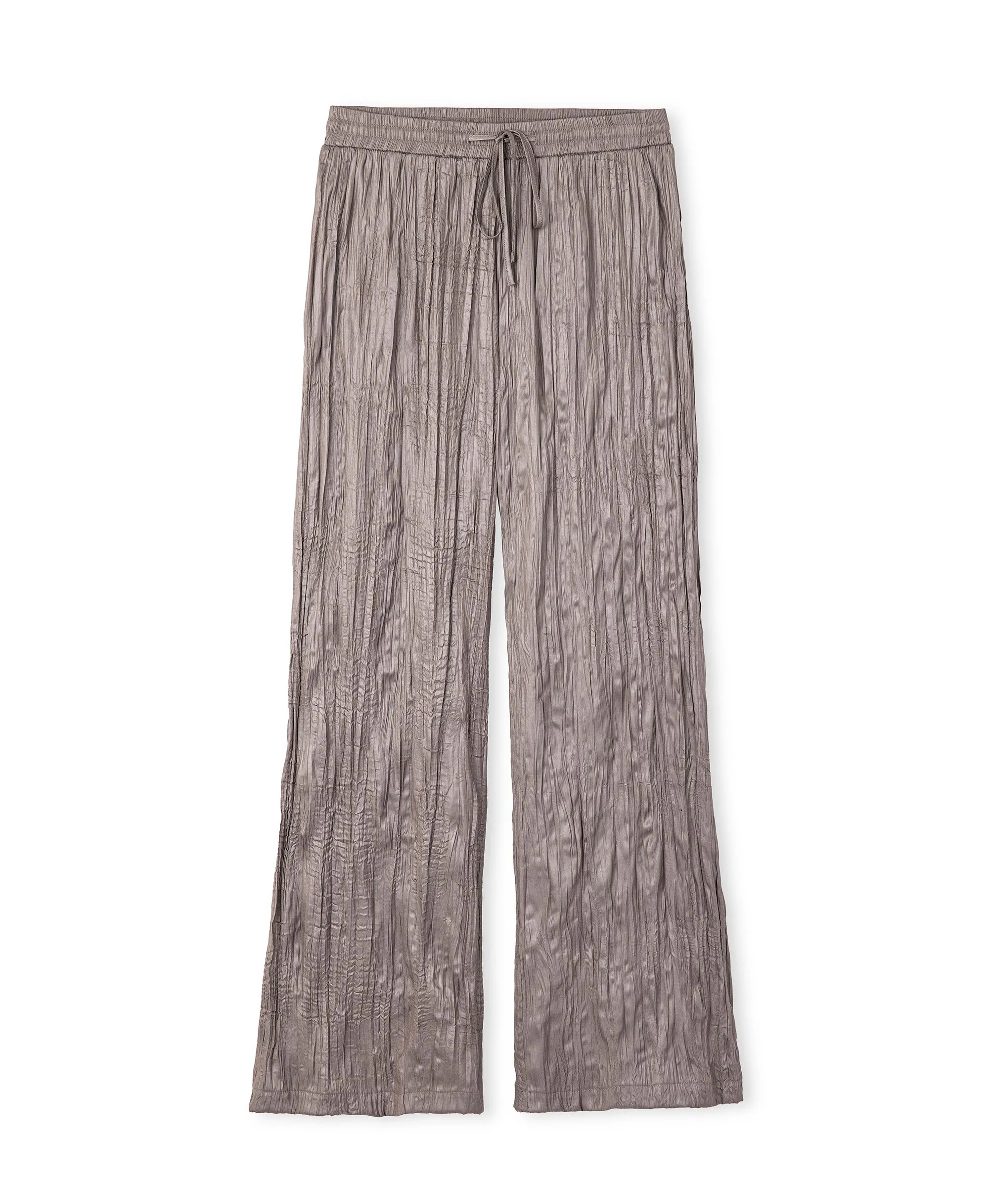 Ipekyol Leather Look Textured Trousers Mink