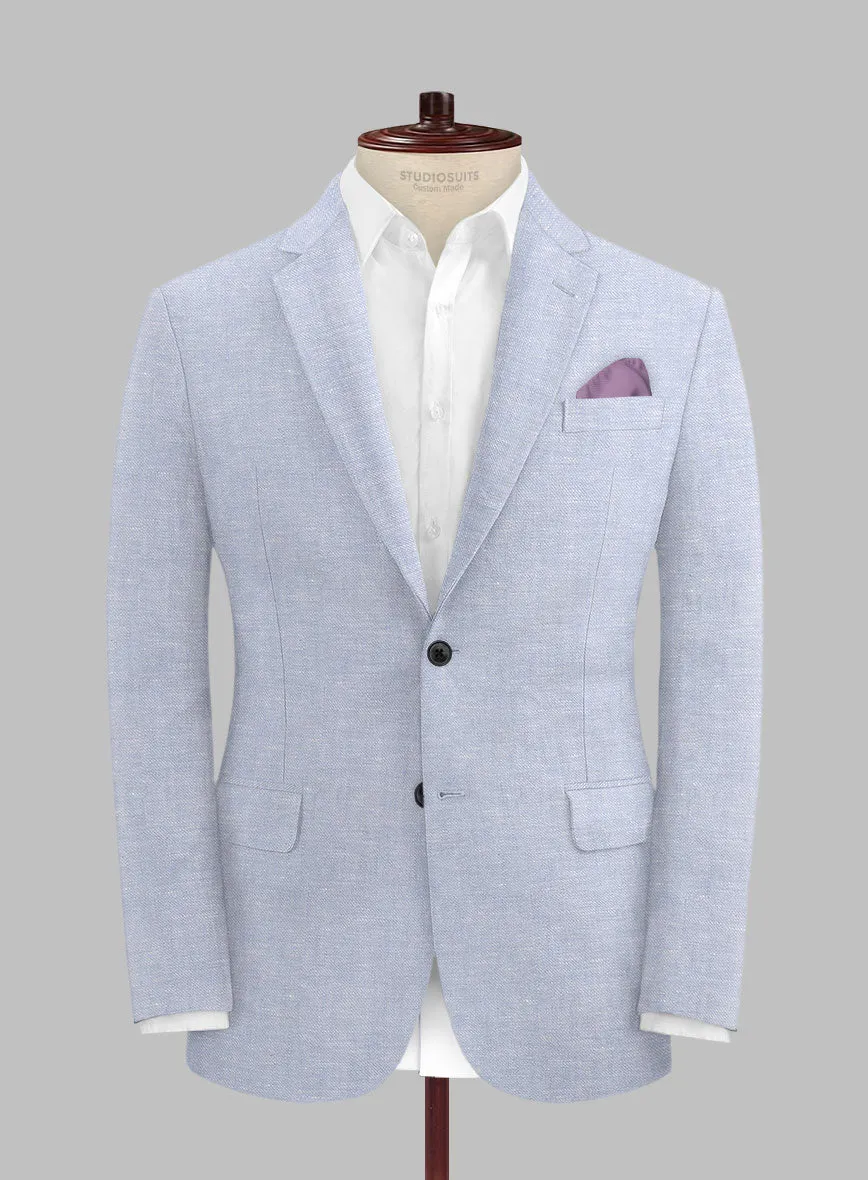 Italian Linen Lavender Mist Suit