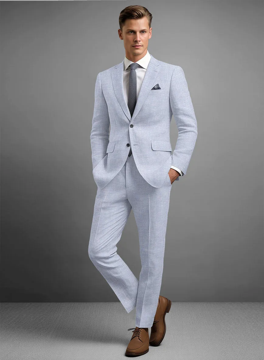 Italian Linen Lavender Mist Suit