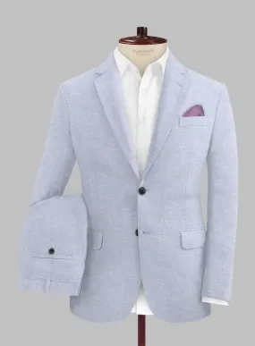 Italian Linen Lavender Mist Suit