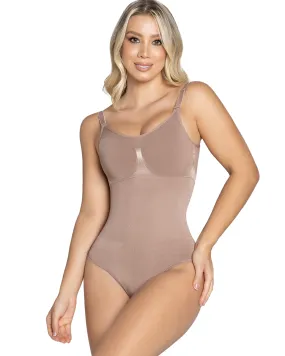 Jackie London Seamless Bust-Thong BodySuit