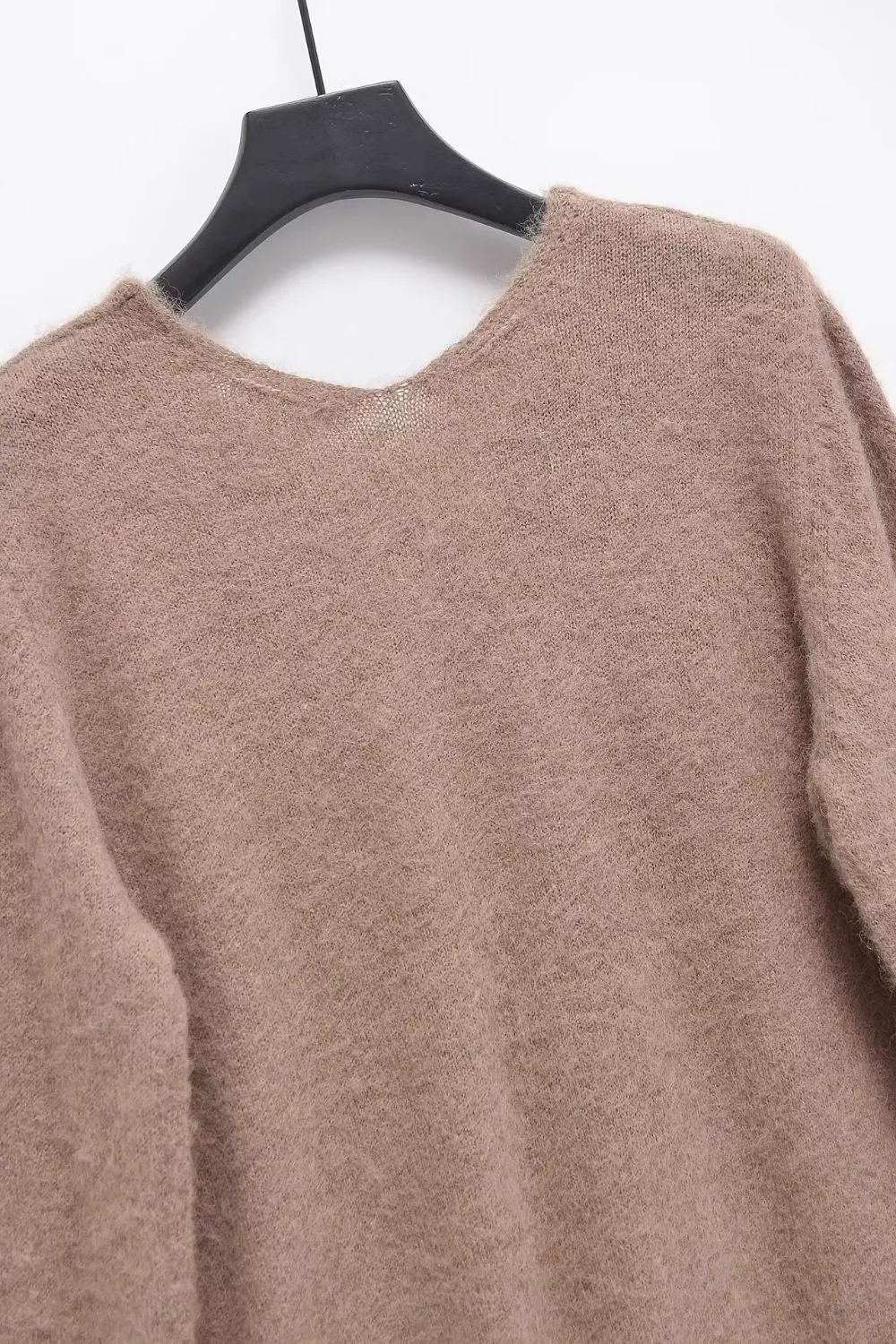 'Jaime ' V-Neck Long Sleeve Pullover Sweater