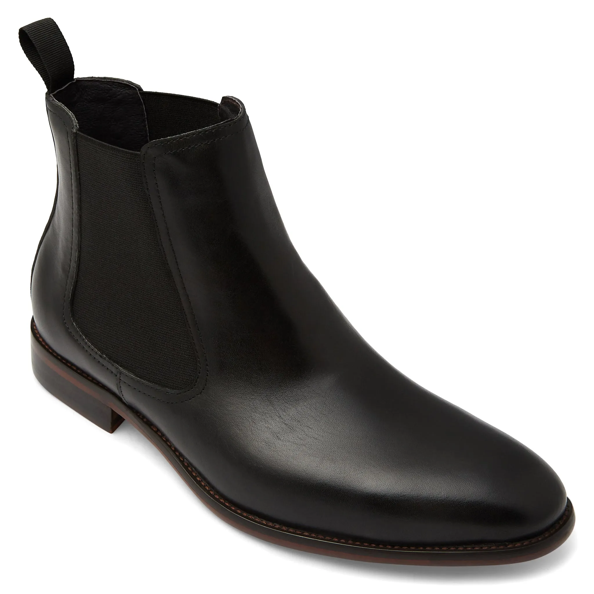 Jason Black Chelsea Boots